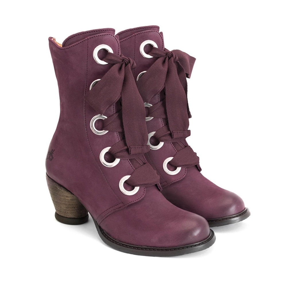 Purple Fluevog Gladstones